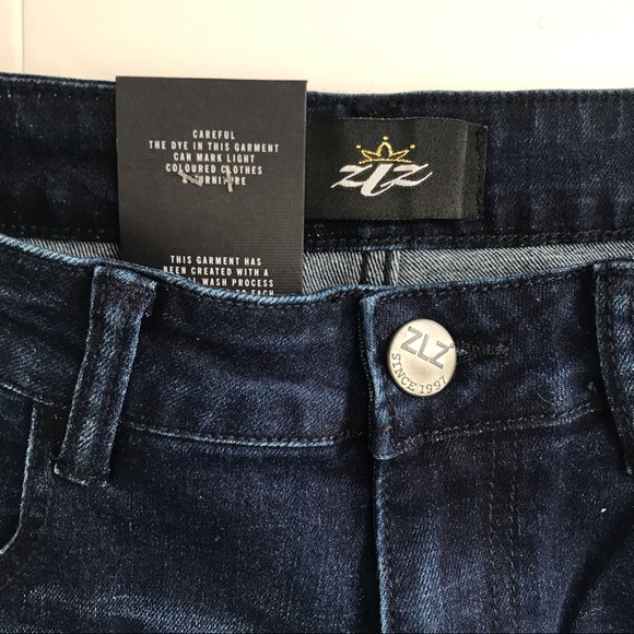 ZLZ  DENIM Men’s Shorts Distressed - Picture 5 of 15